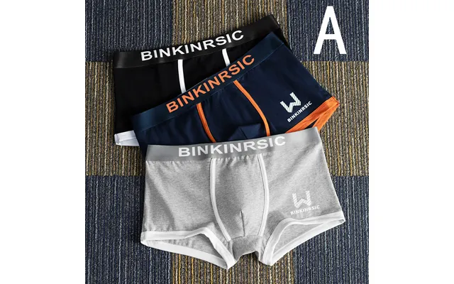 3pcs Boxer Shorts Large Size Seamless Cotton File Men's Boxer Shorts Summer Thin Section L-4xl product image