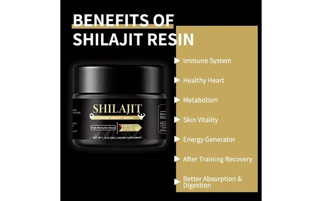50g Pure Himalayan Shilajit Soft Resin Dietary Supplement product image