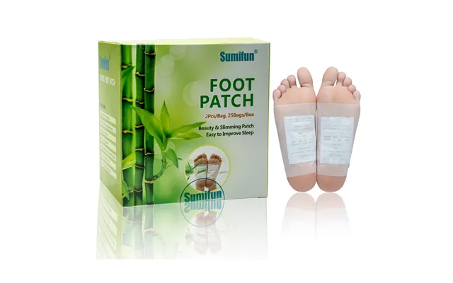 50pcs Foot Patches Cleansing Slimming Health Care Keeping Fit Adhesive Pads product image