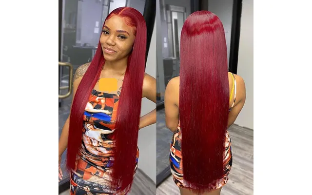 99j Burgundy Lace Front Wig Human Hair Wigs Colored Red Highlight Brown Straight Blonde 613 Hd Lace Frontal Wig Human Ha