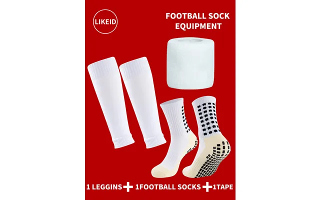 Adult Thick Towel Bottom Football Socks Equipment Men And Women Glue Non Slip God Socks Tape Leg Guards Socks Straps product image