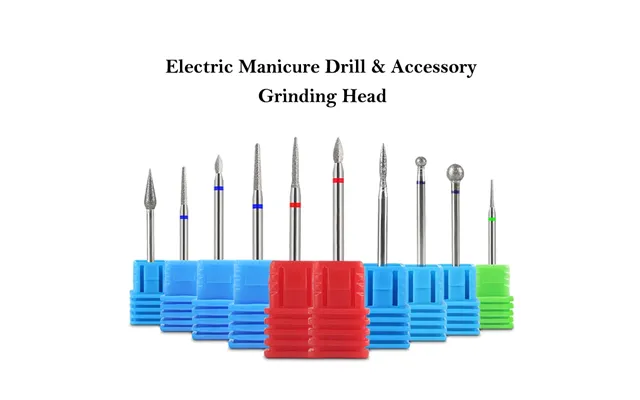 Arte Clavo 1pcs Ceramic Nail Drill Bits Milling Cutters For Manicure Machine Electric Nail Files Nails Accessories Nails product image