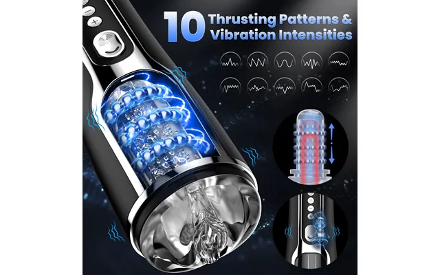 Automatic Male Masturbator 4d Realistic Pocket Pussy Masturbation Telescopic Rotation Sex Toys For Men
