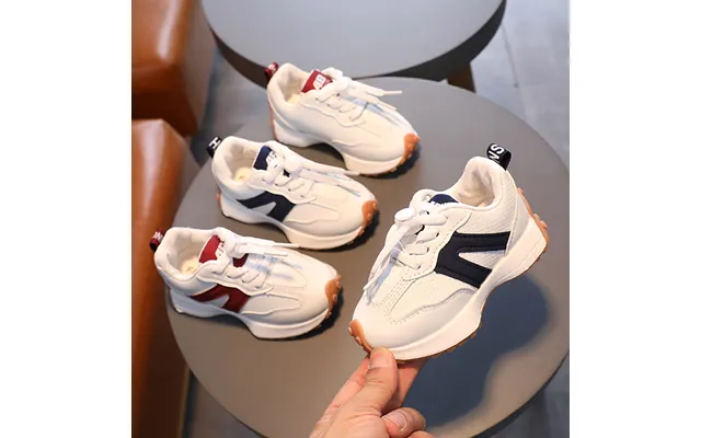 Autumn Children's Breathable Little White Boys' Soft Sole Anti Slip Sports Girls' Fashion Single Shoes Baby