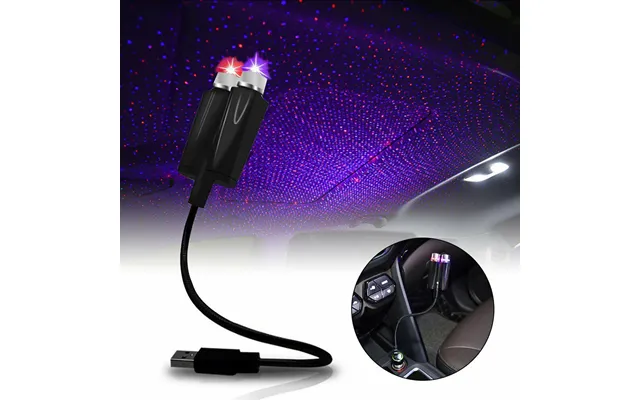 Car Roof Star Light High Brightness Clear Projection Adjustable Mini Led Usb Auto Starry Decoration Night Light For Car