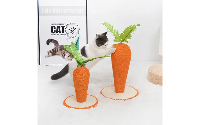 Cat Climbing Rack Cat Scratching Board Cat Scratching Column Cat Toy Pet Cat Sisal Large Carrot Pet Supplies Wholesale product image
