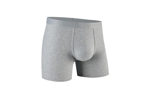 Cross Border Men's Sports Underwear Pure Cotton Large Size Plus Length Anti Wear Leg Side Opening Comfortable Breathable product image