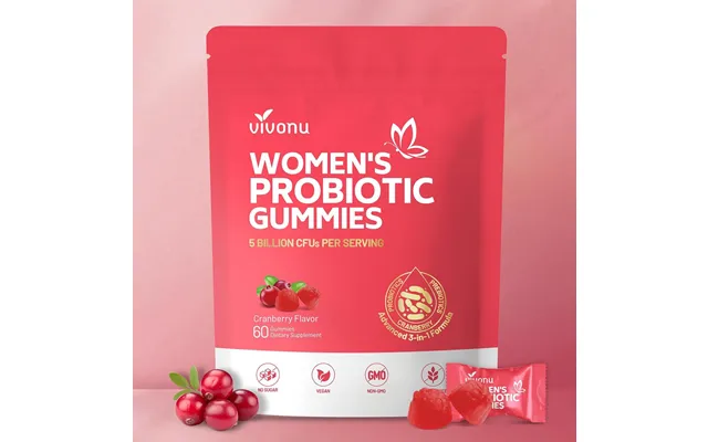 Cross-border Hot-selling Women's Cranberry Probiotic Gummies