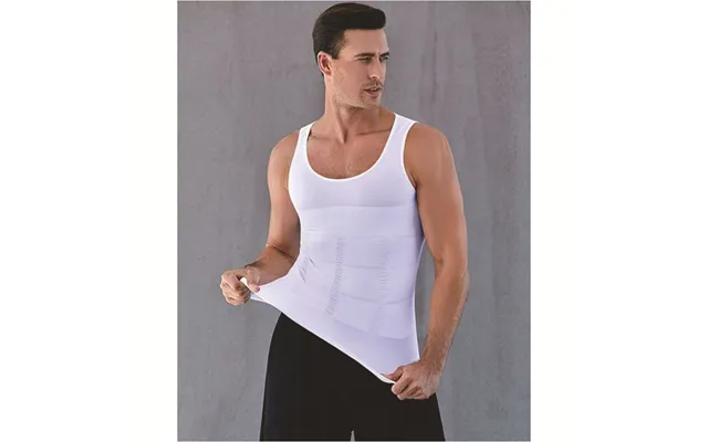 Cross-border New Lift Men's Body Shaping Vest Slim Body Shaping Waist Abdominal Tightening Thin Intimates Tv Export product image