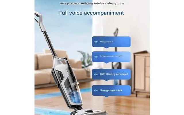 Davking Floor Scrubber Suction And Mopping Machine Household Wireless Sweeping And Mopping Dust Removal Automatic Cleani product image