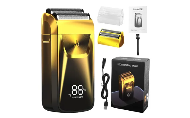 Digital Display Electric Shaver For Bald Heads Oily Hair Whitening Device Reciprocating Clipper For Sideburns Home Perso product image