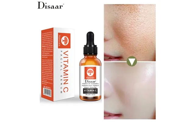 Disaar 30ml Vitamin C Face Serum Anti-age Moisturizer Advanced Formula Hyaluronic Acid Reduces Lines For Orbital Area product image