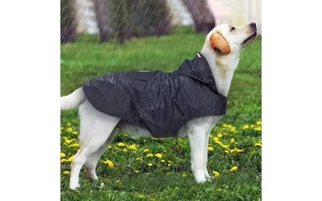 Dog Waterproof Clothing Small And Large Reflective Raincoats For Dogs - Hooded Jacket product image