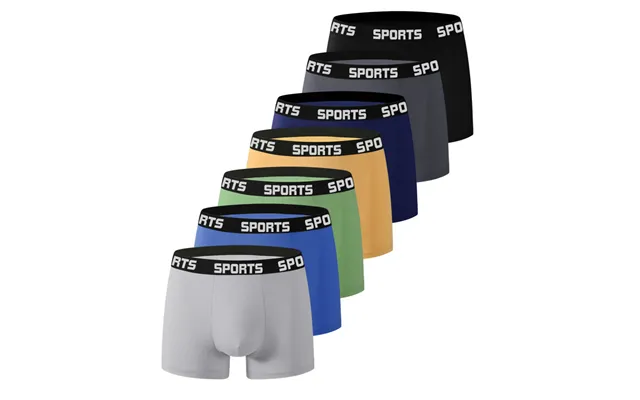 European Size Cross Border Men's Underwear Sports Personality Trend High Elastic Four Corner Boxer Shorts Men Hot Foreig product image