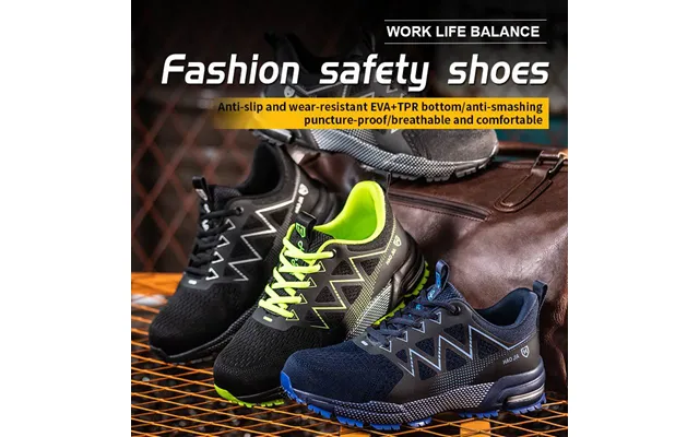 European Size Steel-toe Work Shoes Anti-smashing - Anti-piercing