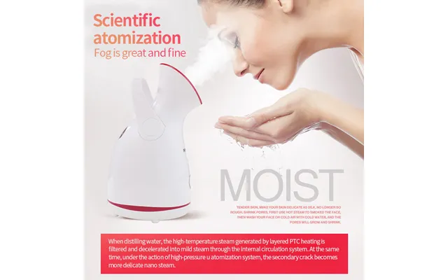 Face Steaming Instrument Moisturizing Instrument Beauty Instrument Household Hot Steam Nano Spray Heat Spray Fruit And V product image