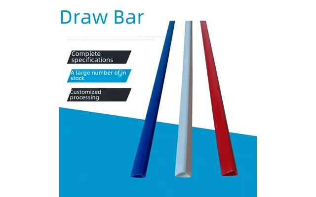 Factory Wholesale Pvc Pull Rod Plastic Folder Color Folder Strip Pull Rod Long Tail Clip Quality Assurance
