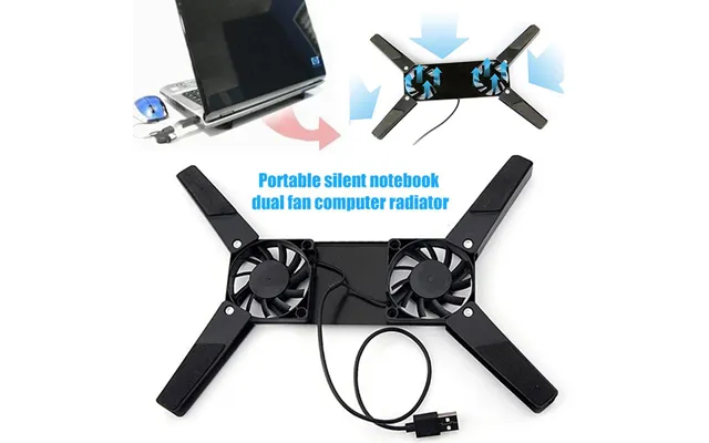 Farfi High Performance Anti-scratch Abs Universal Foldable Computer Cooler For Laptop