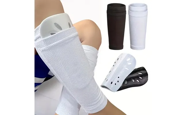 Football Shin Guards Socks Combination Eva Insert Double Layer Shin Guards Children's Sports Training Calf Protection Su