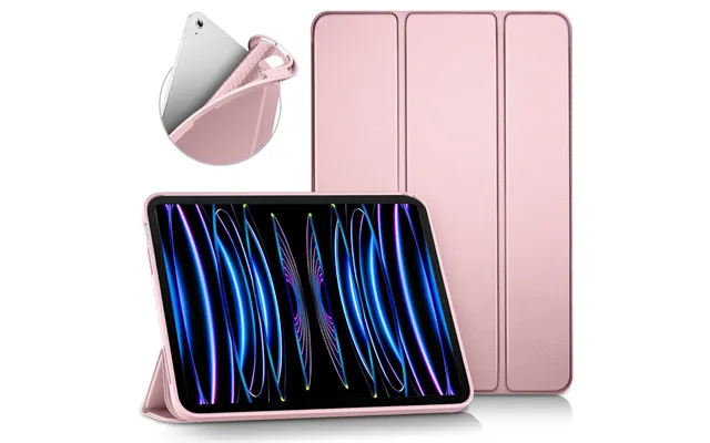 For Apple Ipad Pro 11 2018 2020 2021 2022 2th 3th 4th 5th Gen Soft Silicone Tablet Case Trifold Magnetic Stand Flip Smar