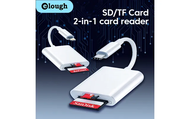 For Iphone Suitable Sd Tf Card Reader Type-c Imaging To Micro Sd Tf Card Memory Reader For Pc Laptop Iphone An