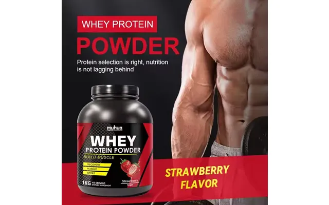 Foreign Trade Cross-border Export Whey Protein Powder Protein Powder Multiple Flavors 1kg With Shaker Cup