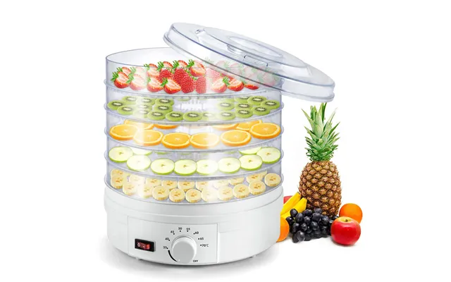 Fruit Dryer Vegetables Herb Meat Drying Machine Household Food Dehydrator Pet Meat Dehydrated Snacks Air Dryer With 5 Tr product image