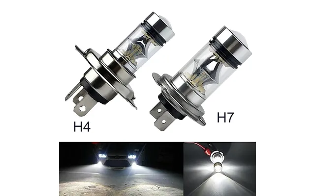 Fuzhongfu Car Light Bright Strong Penetrability Aluminum Alloy 12v Halogen Bulb Driving Headlight Vehicle Supplies