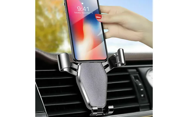 Fuzhongfu Phone Mount Air Vent Clip Triangle Stability Sturdy Gravity Car Phone Holder For Car product image