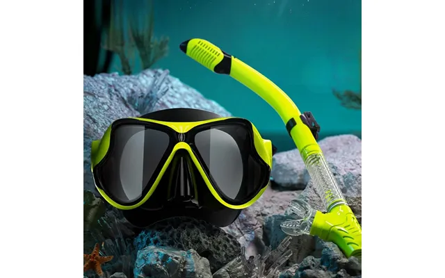 Goggles New High-definition Anti-fog Free Mask Full Dry Snorkel Nose Guard Adult Diving Equipment