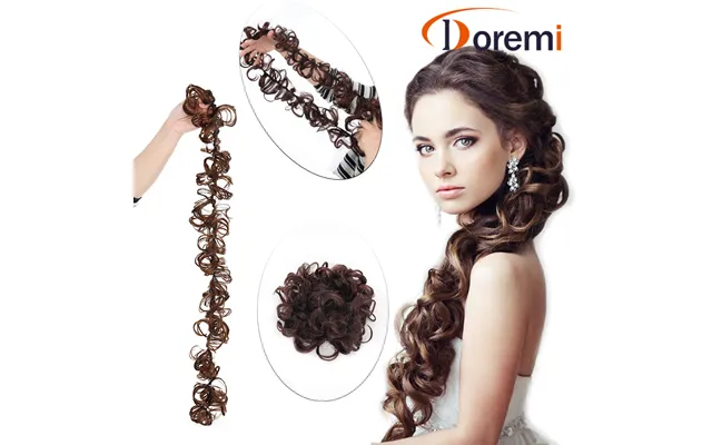 Hairband Bun High Temperature Silk Chemical Fiber Hair
