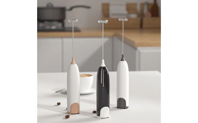Hand Electic Milk Fothe Automatic Rotay Egg Beate Coffee Cappuccino Ceame Fothy Blend Whisk Kitchen Mixe product image
