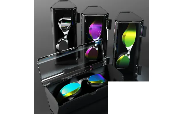 Hd Waterproof And Anti-fog Adult Training Racing Swimming Glasses Professional Comfortable Electroplating Goggles product image