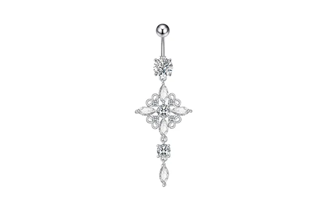 Hot Selling Designer Luxury Zircon Bellybutton Ring Bellybutton Nail Piercing Jewelry Accessories For Party