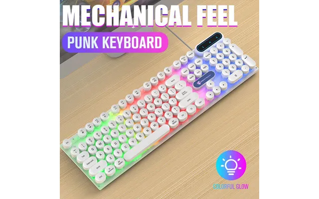 Hot Selling Punk Version Of Office Game - Wired Keyboard