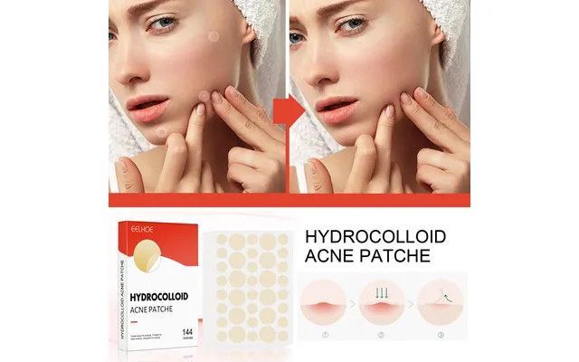 Hydrocolloid Acne Invisible Makeup Closed Mouth Acne Patch Clean Acne Waterproof Breathable Acne Muscle Repair Patch Fem product image