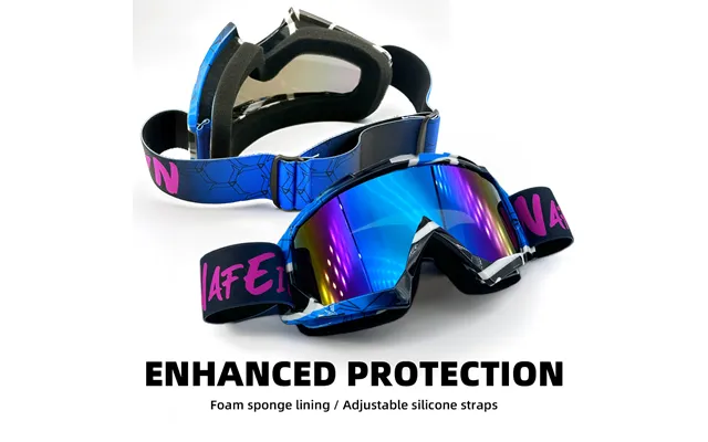 Interchangeable Lens Cycling Goggles For Motorcycle - Mountain Bike & Sports Uv Protection