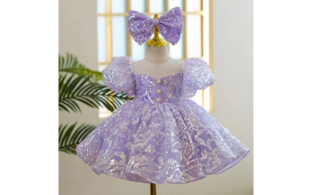Kid's Clothing Children's Dress Flower Girl Wedding Little Girl Princess Dress Girl Host Birthday Piano Performance Dres