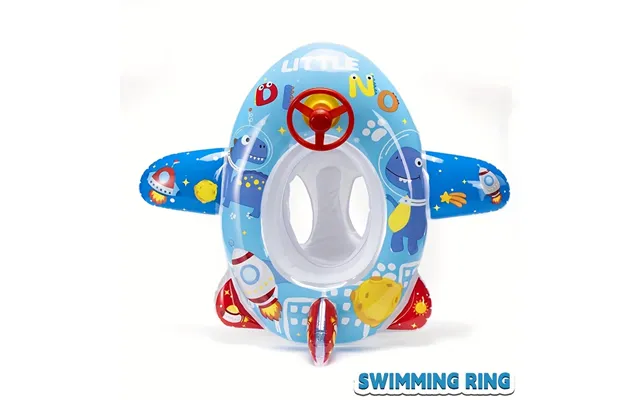 Kids Inflatable Dinosaur Airplane Swimming Ring - Cartoon Seat Float product image