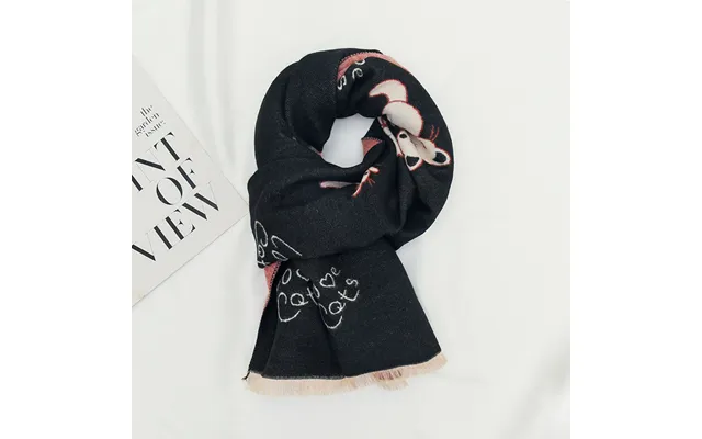 Kids'scarves Children's Cashmere Printed Fringe Shawl For Both Warm Fashion product image