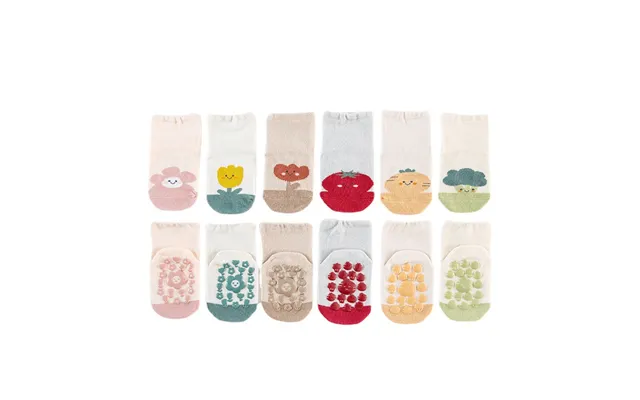 Kids'socks Children's Floor Socks Fall And Winter New Silicone Anti-slip Baby Baby