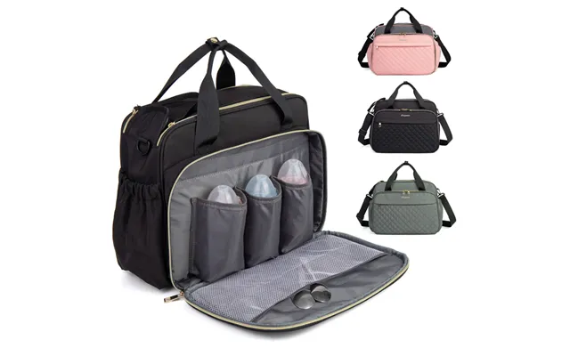 Lequeen Mommy Tote Bag Maternity Diaper Large Capacity Crossbody Bag Women Stroller Bag Organizer Baby Care Travel Handb