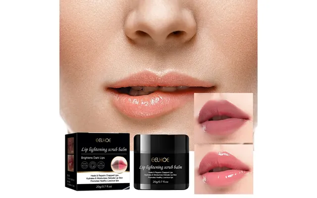 Lip Lightening Scrub Balm Remove Dark Dull Moisturizing Reduce Pigmentation Anti-cracking Exfoliating Lip Brighten Cream product image