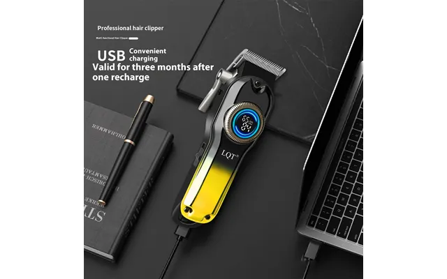 Lqt Professional Cordless Hair Clipper For Men & Women - Rechargeable Hair Trimmer With Stainless Steel Blades, Quiet Mo product image