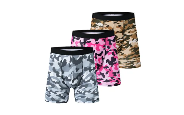 Medium Length Men's Summer Camouflage Boxer Briefs Comfortable And Breathable Men's Boxer Briefs Source Factory Direct W product image
