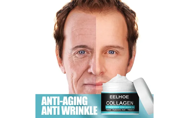 Men Anti Aging Wrinkle Face Cream Deep Moisturizing Oil Controlling Day Firming Face Care Cream For Brighten Lifting Ski product image