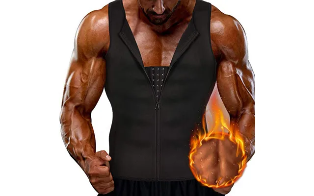 Men's Body Shaping Vest Waist And Abdomen Clothes Sweat-proof Clothes Sportswear Three-row Zipper Corset product image