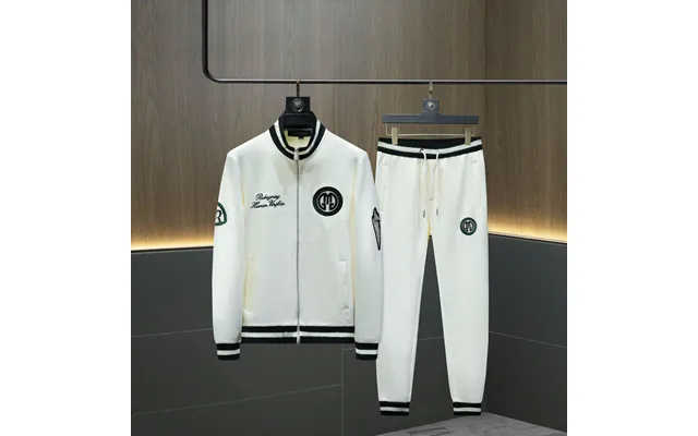 Men's Clothing Casual Sports Suit Embroidered Round Neck Sweater Suit Men's Casual Suit Spring And Autumn Clothes