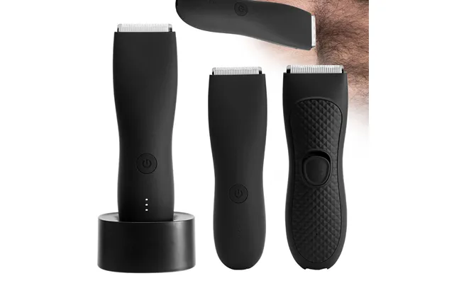 Men's Electric Groin Hair Trimmer Pubic Hair Trimmer Body Grooming Clipper For Men Bikini Epilator Rechargeable Shaver R product image