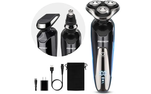 Men's Electric Shaver - Wet Dry With Nose & Sideburn Trimmer product image